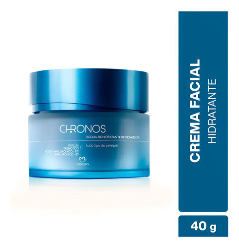 Acqua Biohidratante Renovador Chronos Natura 40 G Todo Tipo De Piel Día/noche