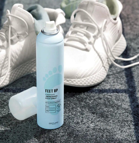 Talco Pies Refresca Antitranspirante Feet Up Oriflame 250ml