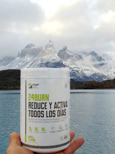 Suplemento En Polvo Fwp 24 Burn 500 G Sabor Limón