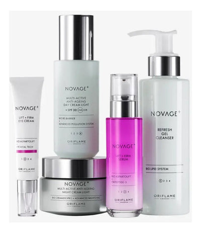 Set Novage+ Efecto Lifting Piel Normal A Grasa Oriflame