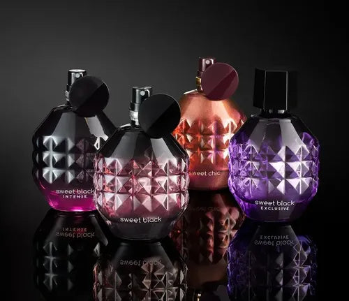 Perfume Femenino Sweet Black Exclusive Cyzone 50ml
