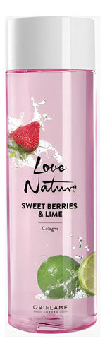 Colonia Frutilla Mara & Limón Love Nature Oriflame 400ml