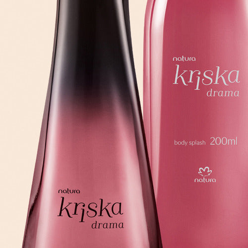 Kit Perfume Kriska Drama 100ml Y Body Splash 200ml Natura