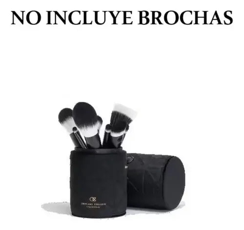 Porta Brochas Maquillaje Negro Oriflame Negro