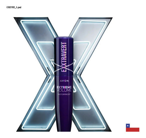 Avon Máscara De Pestañas Extravert Negro Negro