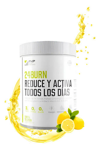 Suplemento En Polvo Fwp 24 Burn 500 G Sabor Limón