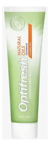 Pasta Dental Optifresh Con Aceites Escenciales Sin Fluor