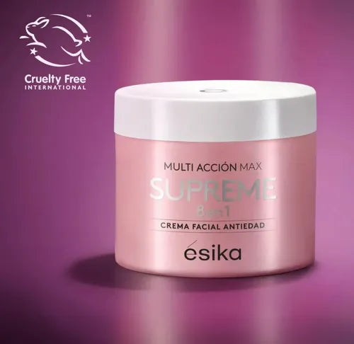 Crema Facial Antiedad Supreme 8 En 1 Multi Accion Esika 50g Normal A Seca Día