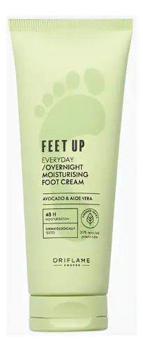 Crema Hidratante Noche Pies Feet Up Everyday Oriflame 75ml Aloe Vera