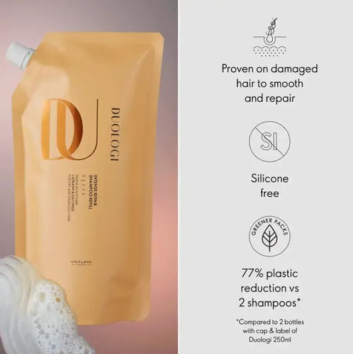 Repuesto De Shampoo Reparación Intens Duologi Oriflame 500ml