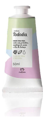 Crema De Manos 50ml, Tododia Natura Flor De Pera Y Melisa Pera