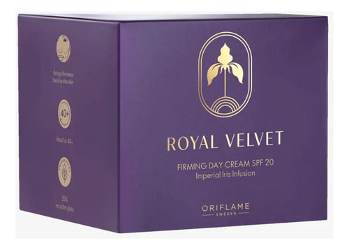 Crema De Día Reafirmante Fps 20 Royal Velvet Oriflame 50ml Normal Día