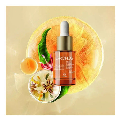 Serum Intensivo Antioxidante Vitamina C Chronos Natura 15ml Todo Tipo De Piel Día/noche