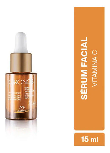 Serum Intensivo Antioxidante Vitamina C Chronos Natura 15ml Todo Tipo De Piel Día/noche