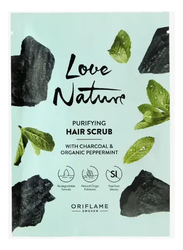 2 Mascarillas Capilares Carbón Y Menta Oriflame 30ml C/u