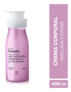 Crema Natura Todo Dia Para El Cuerpo 400 Ml Avellana Y Casis