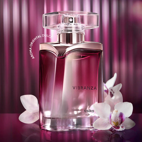 Perfume Ésika Vibranza Oriental Dulce De 45 Ml Para Mujer Fragancia De Larga Duración