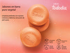 Jabones En Barra Mango Rosa Y Agua De Coco Natura 90g X5
