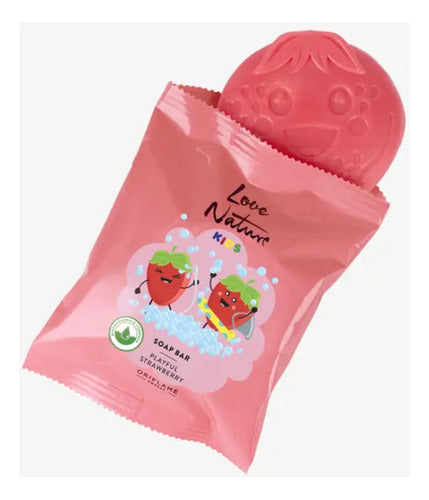 Jabón Barra Frutilla Kids Oriflame Love Nature