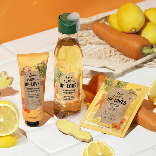 Gel Ducha Limón, Zanahoria Y Jengibre Oriflame 250ml