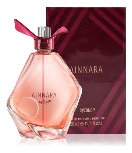 Perfume Para Mujer Ainnara Fragancia Frutal Cyzone 50ml