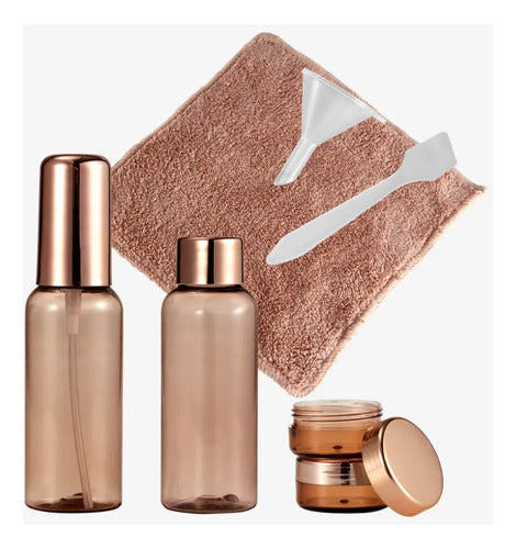 Kit De Envases De Viaje 5 Piezas Oriflame Transparente