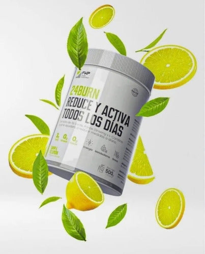 Suplemento En Polvo Fwp 24 Burn 500 G Sabor Limón
