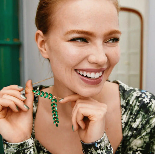 Collar Hidden Gems Oriflame Verde