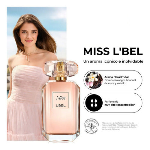 Perfume Miss Para Mujer Lbel 50 Ml