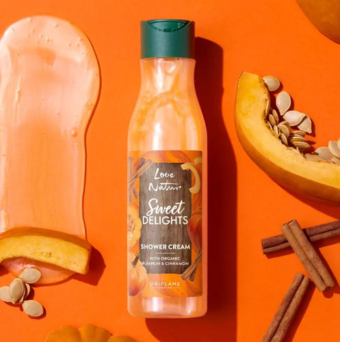 Crema Ducha Sweet Delights Calabaza Y Canela Oriflame 250ml