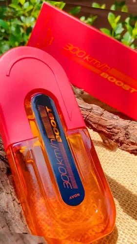 Perfume 300 Km/h Boost Para Hombre Avon 100 Ml