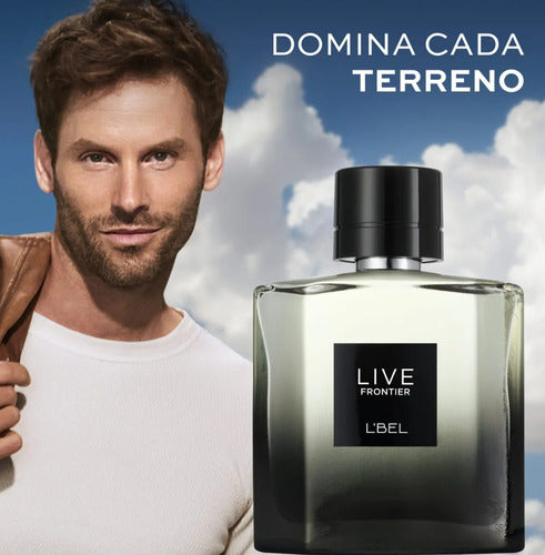 Perfume Live Frontier Para Hombre Lbel 100ml