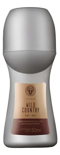 Desodorante Antitranspirante, Avon, Roll-on Wild Country