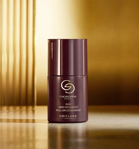 Desodorante Antitransp Roll-on Oriflame 50ml Giordani Gold Man