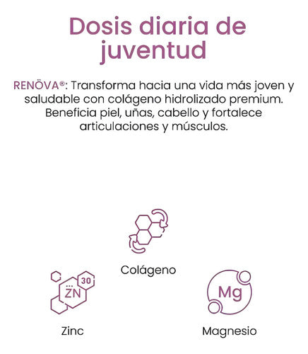 Pack X2 Colágeno Hidrolizado De Bovino Renova+ Fwp Berries