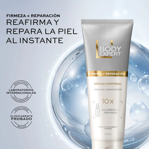 Body Expert Sérum Corporal L'bel 275ml Cuerpo Firmeza Reparación