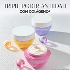Crema Facial Hidra Nutritiva Triple Acción 55+ Esika 200g Normal Día/noche