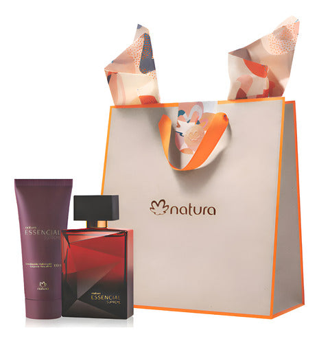 Bolsa De Regalo Natura - Mediana (25 Cm X 26cm) Marrón Claro Mediana