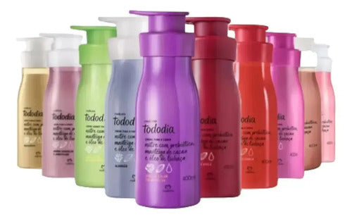 Crema Natura Todo Dia Para El Cuerpo 400 Ml Avellana Y Casis