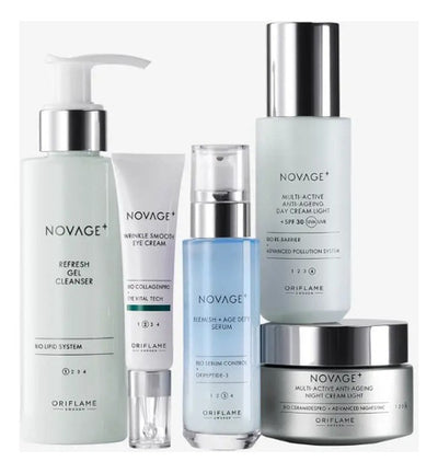 Set Novage+ Antimperfecciones Piel Normal A Grasa Oriflame